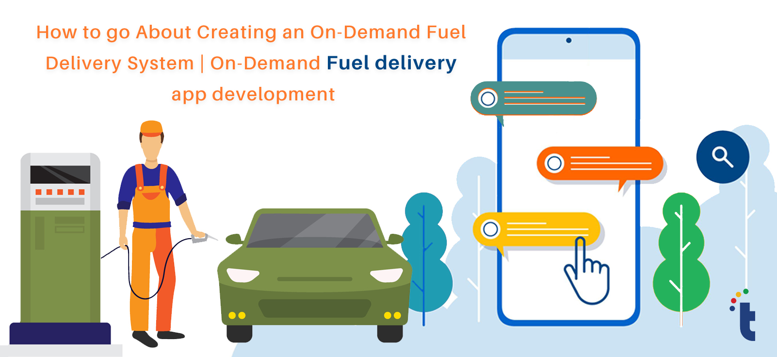 OnDemand Fuel delivery app development Services