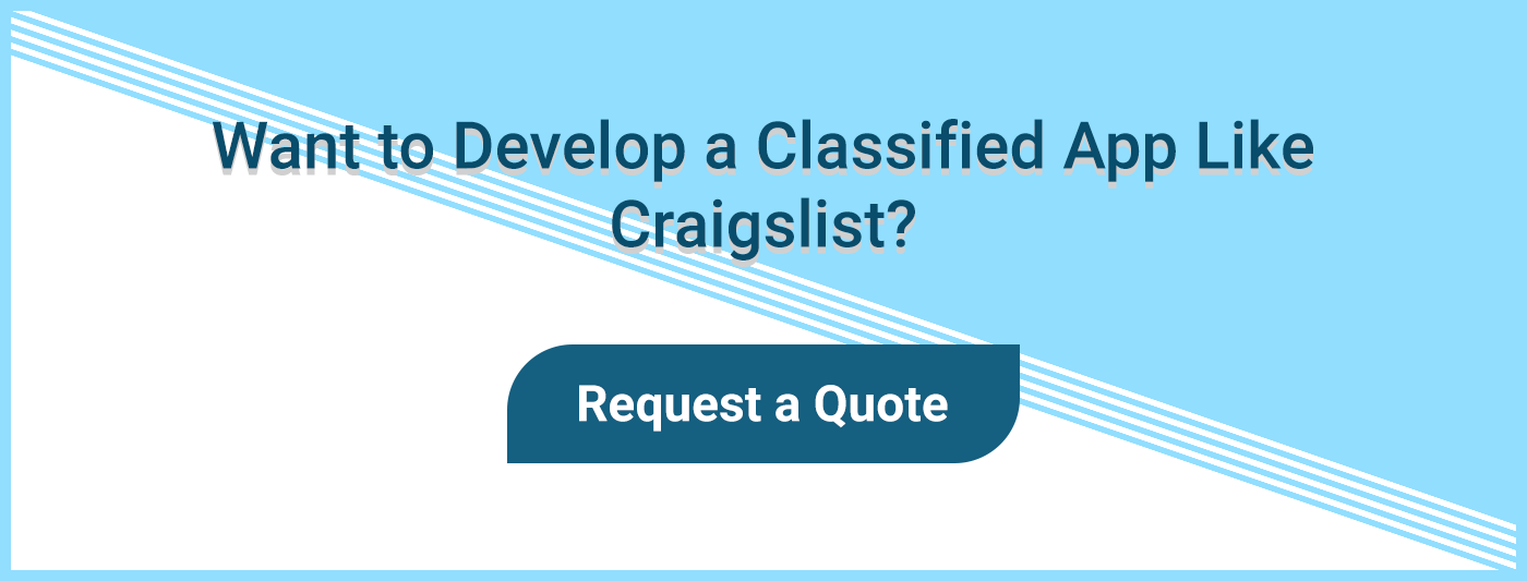 Want to develop a classified app like Craigslist? CTA