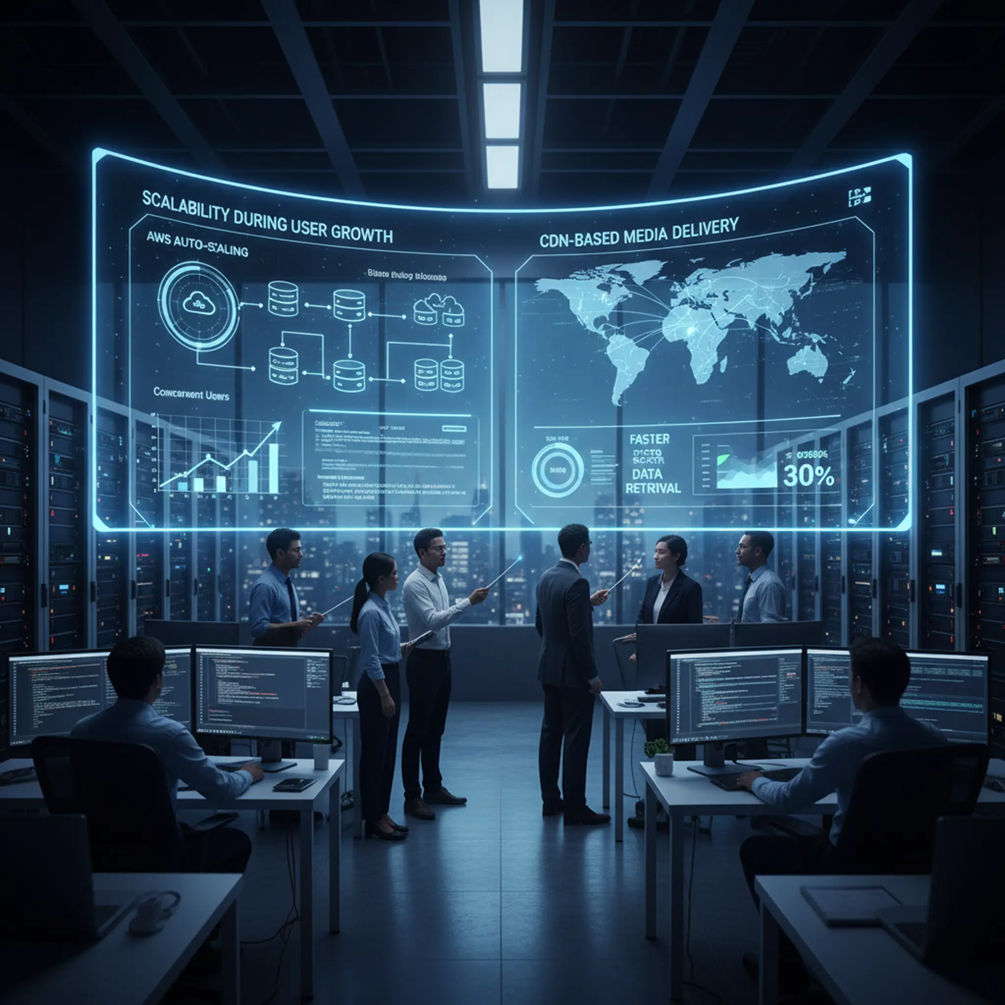 Scalability During User Growth