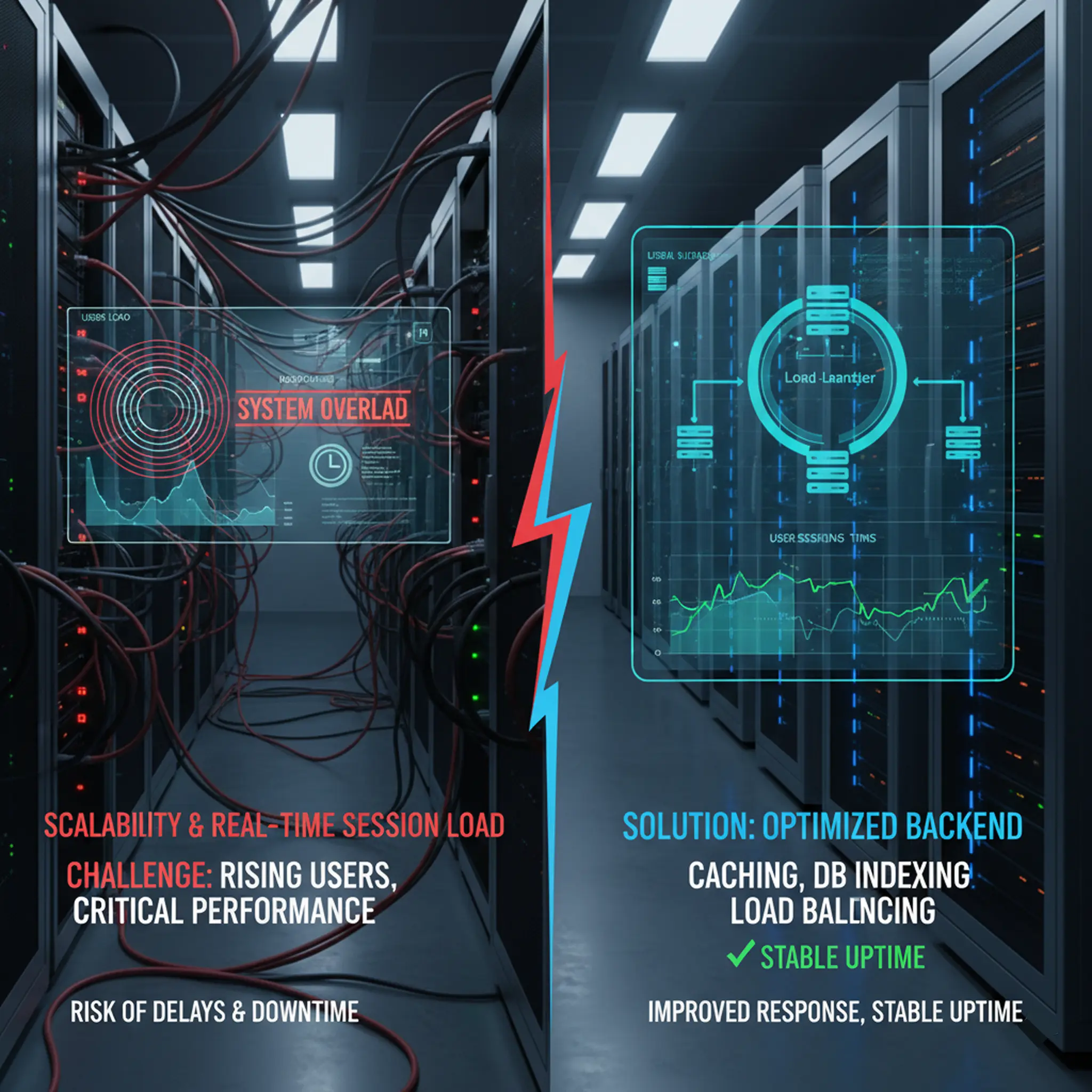 Scalability & Real-Time Session Load