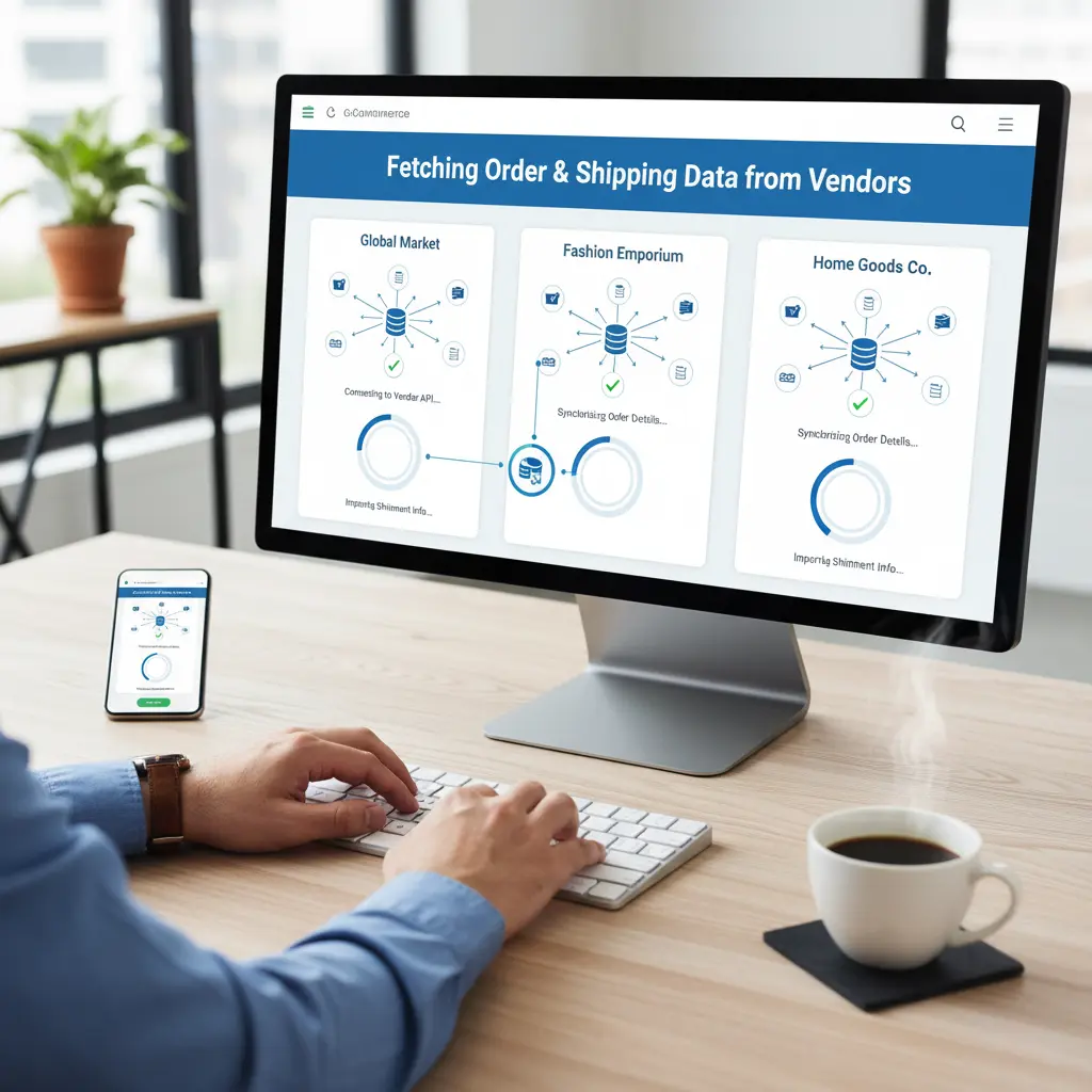 Fetching Order & Shipping Data from Vendors