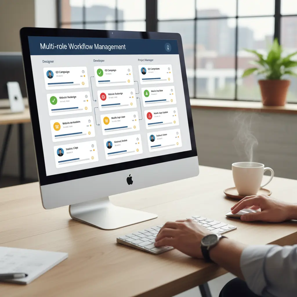 Multi-role Workflow Management