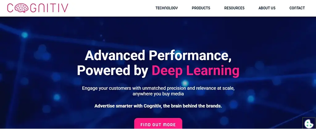 Picture of Cognitiv Home Page