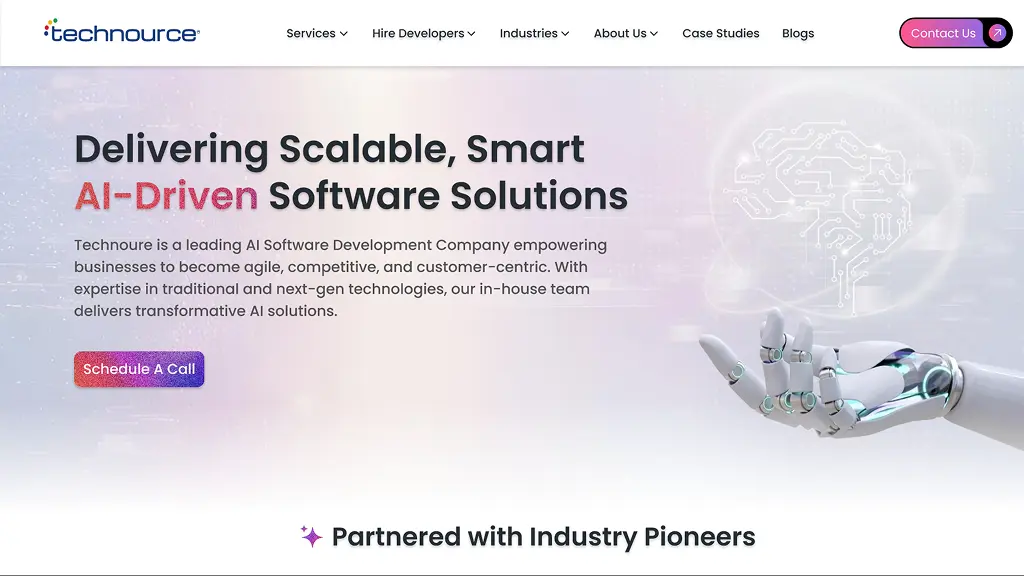 Picture of Technource Home Page