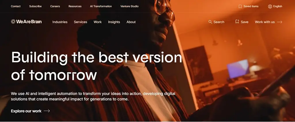 Picture of WeAreBrain Home Page