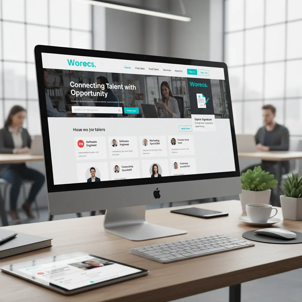 Digital Signature Integration (E-Worecs)
